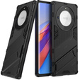 Чохол для Honor Magic 5 Lite, Military kickstand, чорний