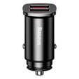 Baseus Автомобільний зарядний пристрій  2XUSB QC 3.0 30W - Black