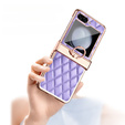 Чохол для Samsung Galaxy Z Flip5 5G, Electro Stitching, фіолетовий