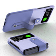 Чохол Wristband Kickstand для Samsung Galaxy Z Flip3 5g, Blue / Purple