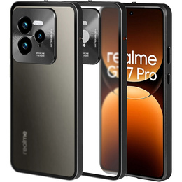 Чохол для Realme GT 7 Pro, Frame Case, чорний