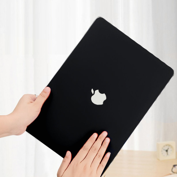 Чехол для MacBook Air 13 A2337 M1 A2179 A1932, HardShell, чёрный