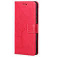Чехол Wallet до Xiaomi Redmi Note 11/11S, Owl Tree, Red