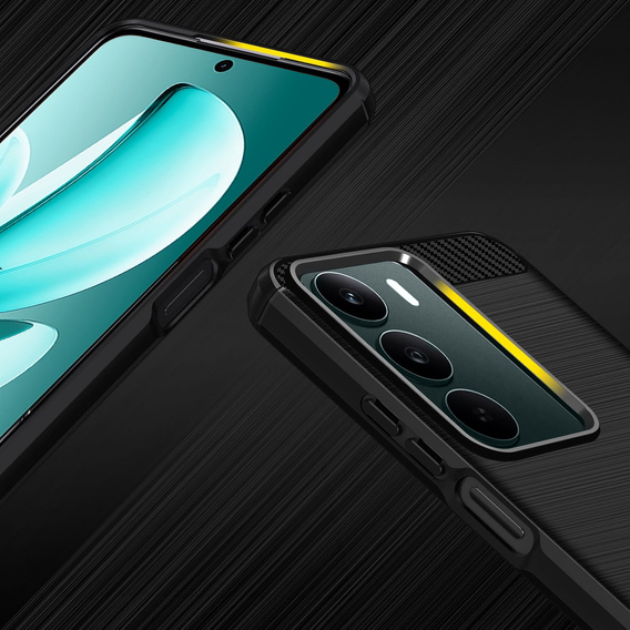 Чoхол до Realme C71, Carbon, чорний