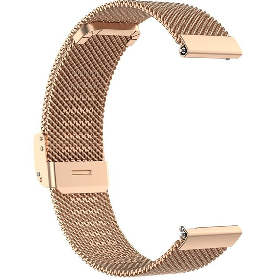 Универсальный миланский браслет 18 мм, розовый rose gold