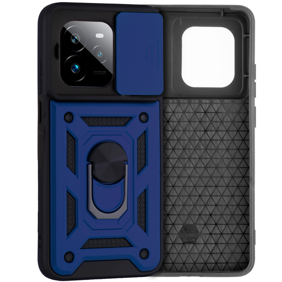 Чехол NOX Camera Slide Realme GT 7 Pro, CamShield Slide, синий