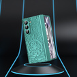 Чехол для Samsung Galaxy Z Fold6 5G, Mechanical Legend, зелёный