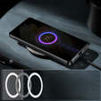 Захисний чохол для камери Samsung Galaxy S21+ Plus, CamShield MagSafe, прозорий / чорний