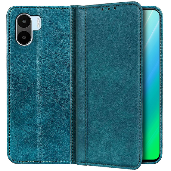 Чoхол до Xiaomi Redmi A1 4G / A2 4G, Wallet Litchi Leather, зелений