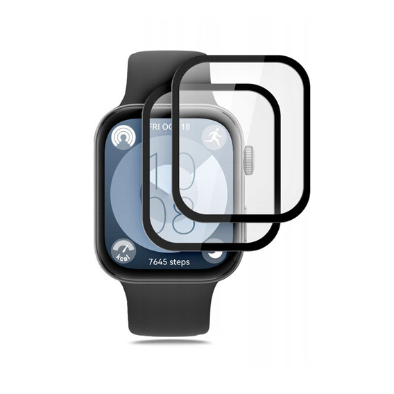 2x Гібридне скло ERBORD для Huawei Watch Fit 3