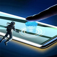 Ультрафиолетовое закаленное стекло для Motorola Edge 50 Pro