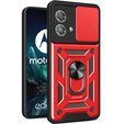 Чохол NOX Camera Slide Motorola Edge 40 Neo, CamShield Slide, червоний