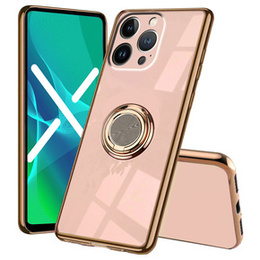 Чoхол до iPhone 14 Pro, Electro Ring, світло-рожевий