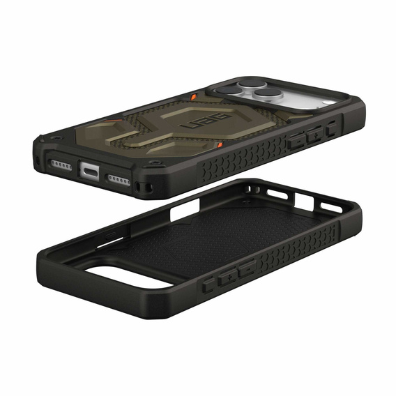 Чехол Urban Armor Gear для iPhone 17 Pro Max, Monarch Pro Kevlar MagSafe, Kevlar Element Green
