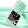 Чехол для Samsung Galaxy Z Flip 5 5G, Блеск, зелёный