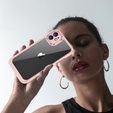 Чохол для iPhone 12, ERBORD Impact Guard, рожевий