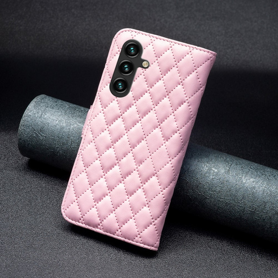Откидной чехол для Samsung Galaxy A56, Wallet, BINFEN COLOR, розовый