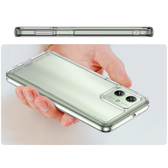 Чoхол до Motorola Moto G54 5G, Fusion Hybrid, прозорий