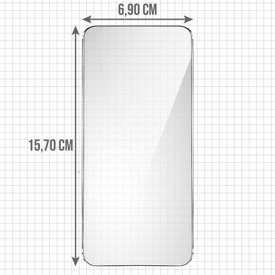 2x Закаленное стекло для Xiaomi Redmi Note 10 Pro/10 Pro Max, ERBORD 9H Hard Glass на экране