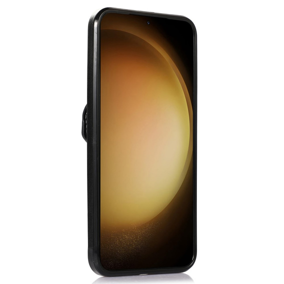 Чохол для Samsung Galaxy A25 5G, Card Holder, з плечовим ременем, чорний