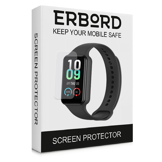 3x Гидрогелевая фольга ERBORD для Amazfit Band 7