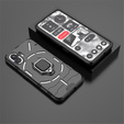 Чехол до Nothing Phone 2, Kickstand Ring, чёрный