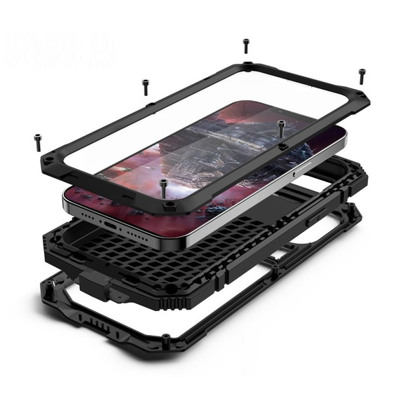 Etui Defender Kickstand do iPhone 13 Pro - Black