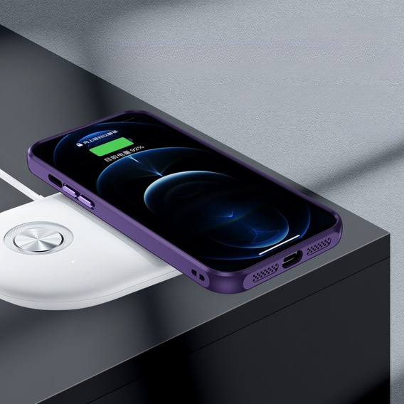 Чохол для iPhone 12 Pro, ERBORD Impact Guard, темно-фіолетовий