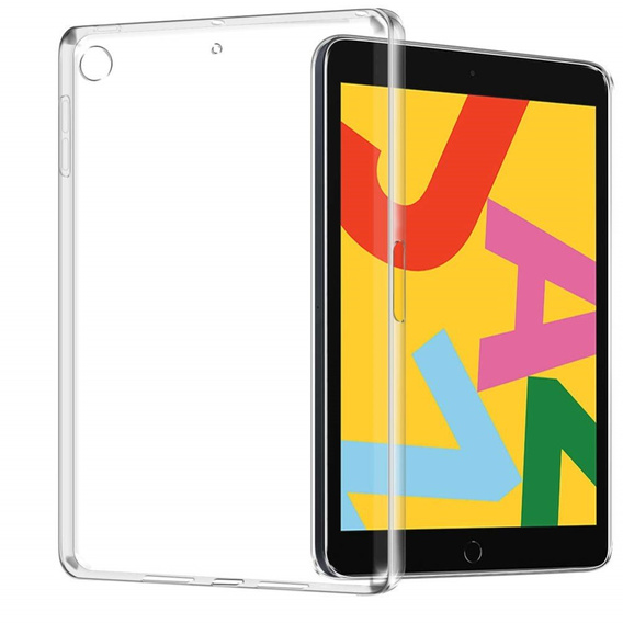 Чохол для iPad 10.2" 2021/2020/2019 (9/8/7 gen.), силіконовий, прозорий