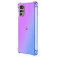 Чехол для Motorola Moto G22, Gradient Dropproof, Фиолетовый / синий