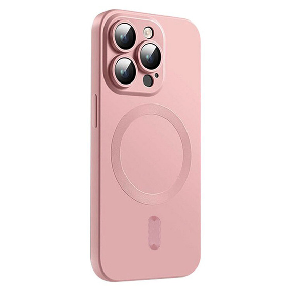 Чехол для iPhone 16 Pro, ColorMag, для MagSafe, розовый