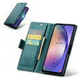 CASE фліп-чохол для Samsung Galaxy A54 5G, Litchi Wallet, зелений