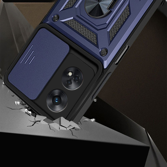 Чехол NOX Camera Slide Oppo Reno8 T, CamShield Slide, синий
