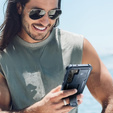 Бронированный чехол для Samsung Galaxy S23, Dexnor Full Body (Two Frames), темно-синий
