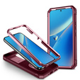 Чехол NOX Camera Slide Samsung Galaxy A54 5G, CamShield Slide, розовый / бордовый