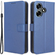 Откидной чехол для Infinix Hot 30i, Wallet Smart Magnet, синий