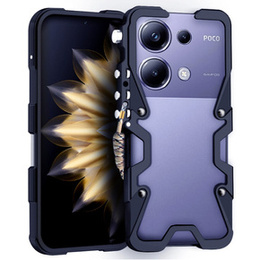 Чехол для Xiaomi Redmi Note 13 Pro 4G / Xiaomi Redmi Note 14S / Xiaomi Poco M6 Pro 4G, Aluminium Alloy Bumper, чёрный