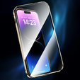 Магнітний чохол Dual Glass MagSafe для iPhone 15, золотий