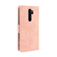 Откидной чехол для Xiaomi Redmi Note 8 Pro, Card Slot, розовый