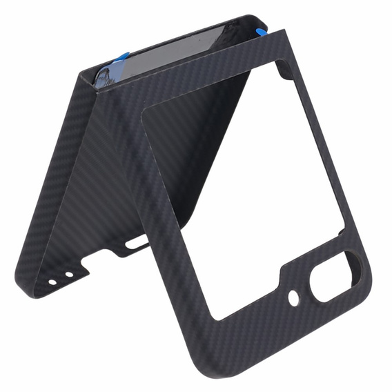 Чохол для Samsung Galaxy Z Flip7 FE / Z Flip6, Aramid Fiber Cover, чорний