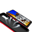 Чехол NOX Camera Slide Xiaomi Poco M4 Pro 4G, CamShield Slide, красный