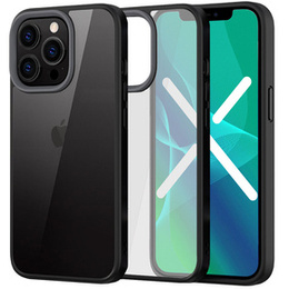Чoхол до iPhone 13 Pro, ERBORD Hybrid Case, чорний