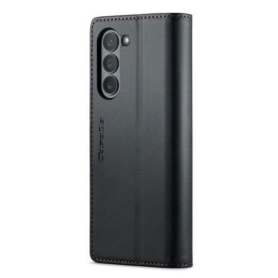 CASE фліп-чохол для Samsung Galaxy Z Fold6 5G, Litchi Wallet, чорний