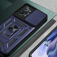 Чехол NOX Camera Slide Realme C31, CamShield Slide, тёмно-синий