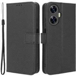 Чохол-книжка для Realme C55, Wallet, Smart Magnet, чорний