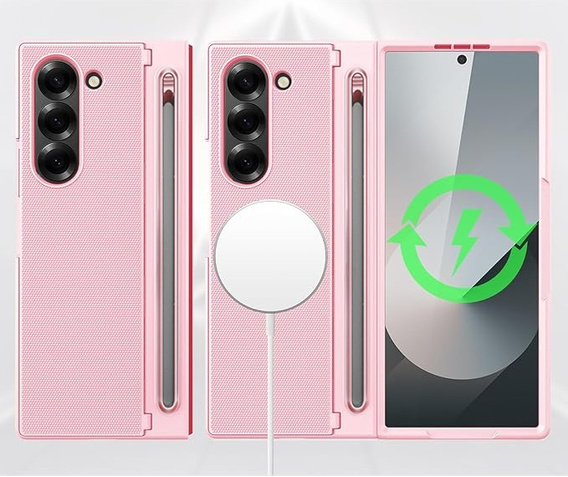 Стеклянный чехол с полной защитой 360° для Samsung Galaxy Z Fold7 5G
