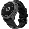 Силиконовый ремешок QuickFit для Garmin Fenix 26 мм, черный