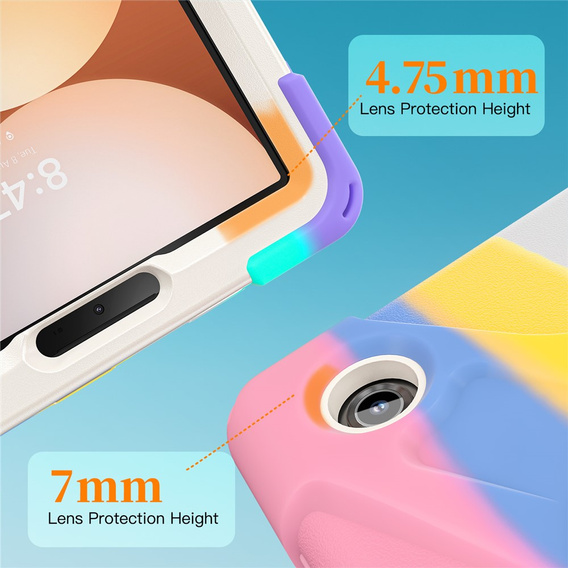 Броньований чохол з підставкою та ременем через плече для Samsung Galaxy Tab A11