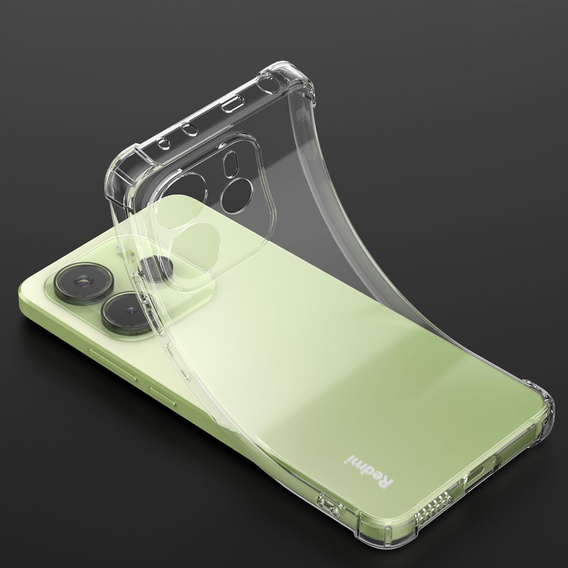 Чoхол до Xiaomi Redmi Note 14 4G, Dropproof, прозорий