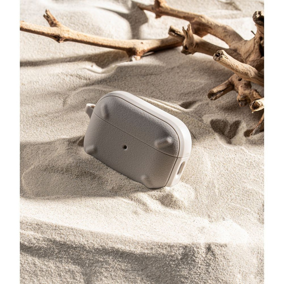 Чохол для навушників Ringke Airpods Pro / Pro 2, Onyx, Warm Grey